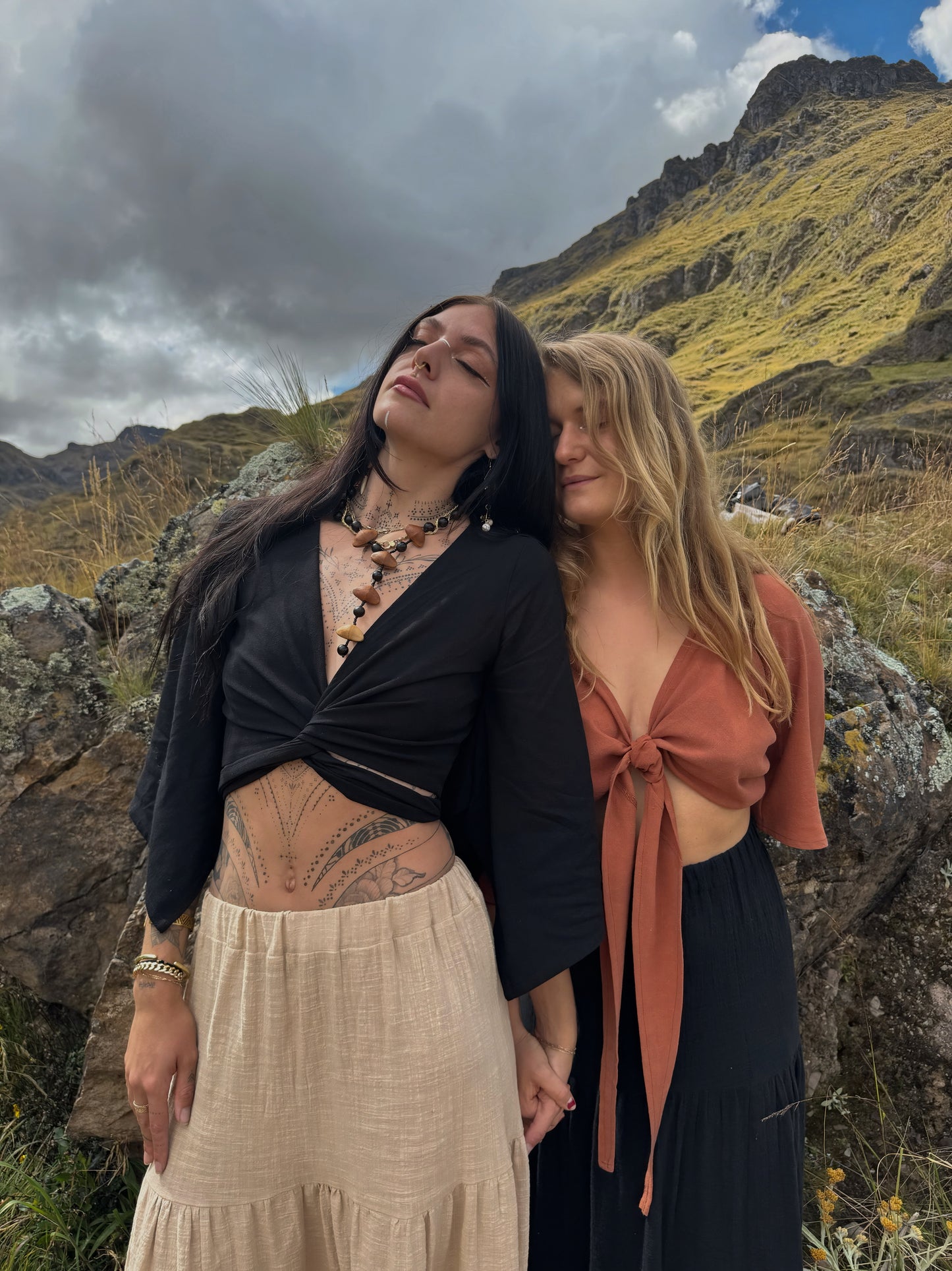 Clarisa Quinto Top (negra)