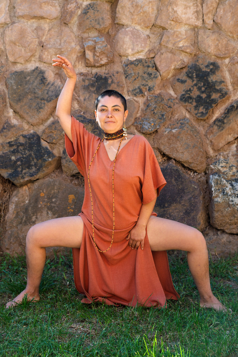 Kali Durga Dress Linen