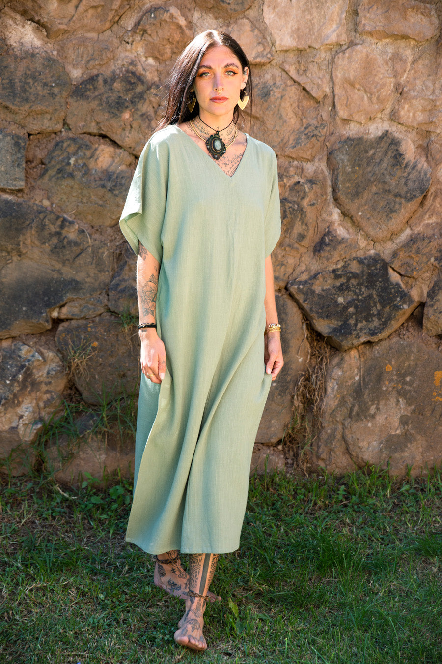 Kali Durga Dress Linen